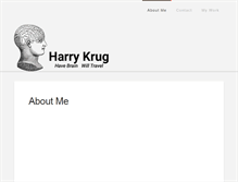 Tablet Screenshot of harrykrug.com